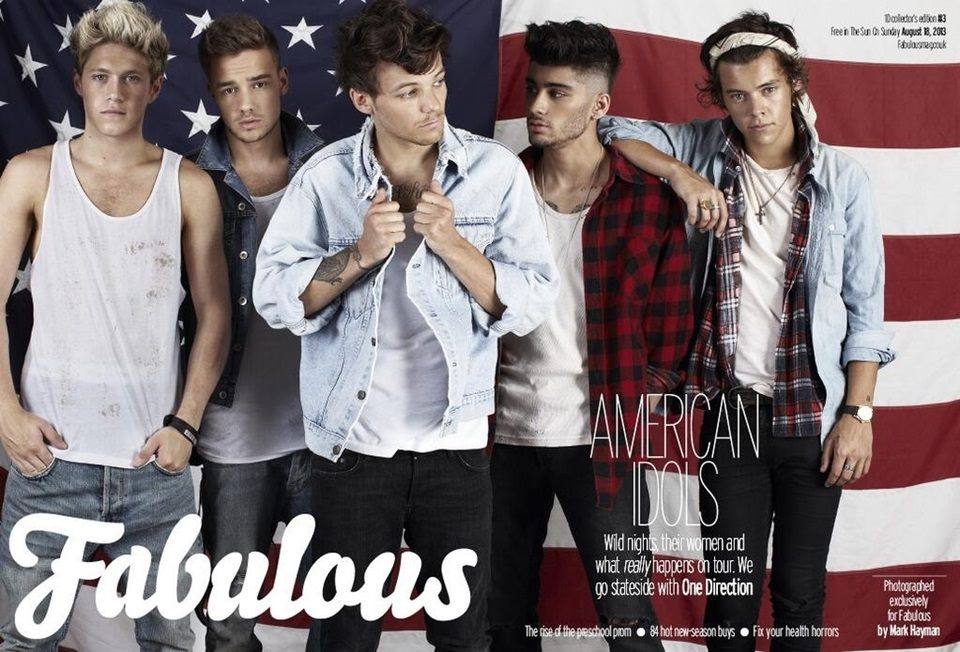 One Direction @ Fabulous Magazine August 2013