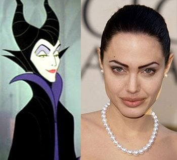 Angelina Jolie รับบท แม่มดร้าย Maleficent ที่วอลท์ ดิสนี่ย์  ใน เรื่อง เจ้าหญิงนิทรา ฉบับคนแสดง