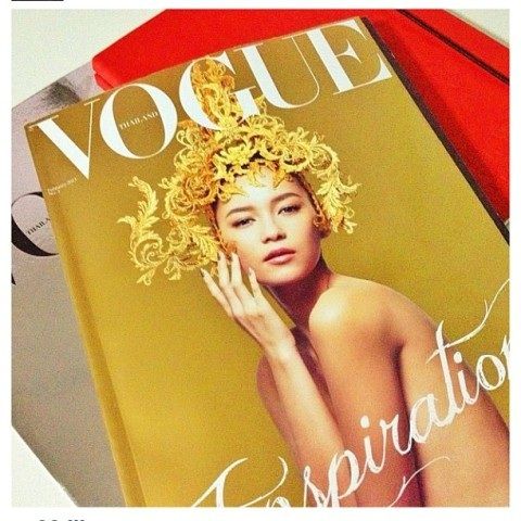 บี - สิ ดารานางเอก - นางแบบ.ไทยสองคนแรกที่ใด้ลงปก vogue Thailand.ก่อนใคร