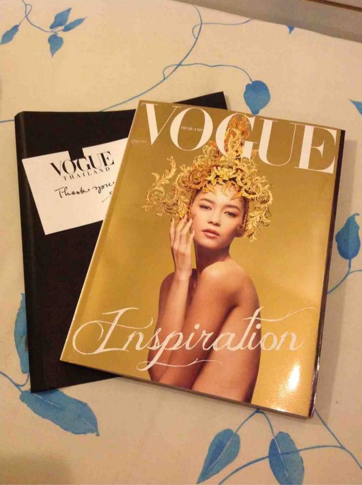 บี - สิ ดารานางเอก - นางแบบ.ไทยสองคนแรกที่ใด้ลงปก vogue Thailand.ก่อนใคร