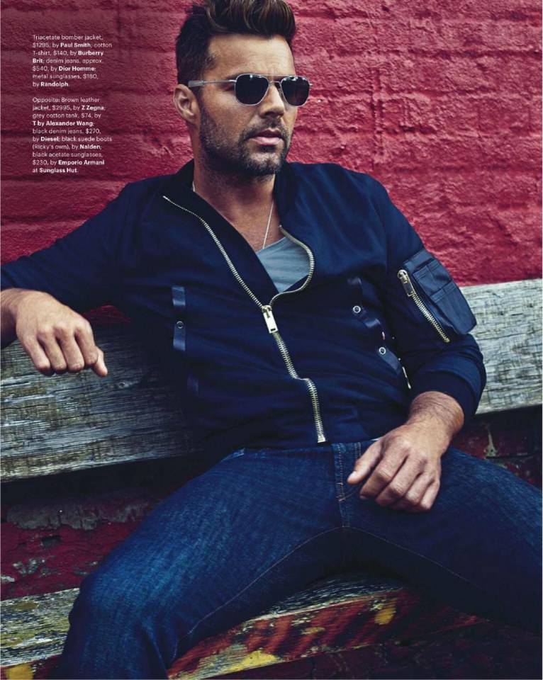 Ricky Martin @ GQ Australia September 2013