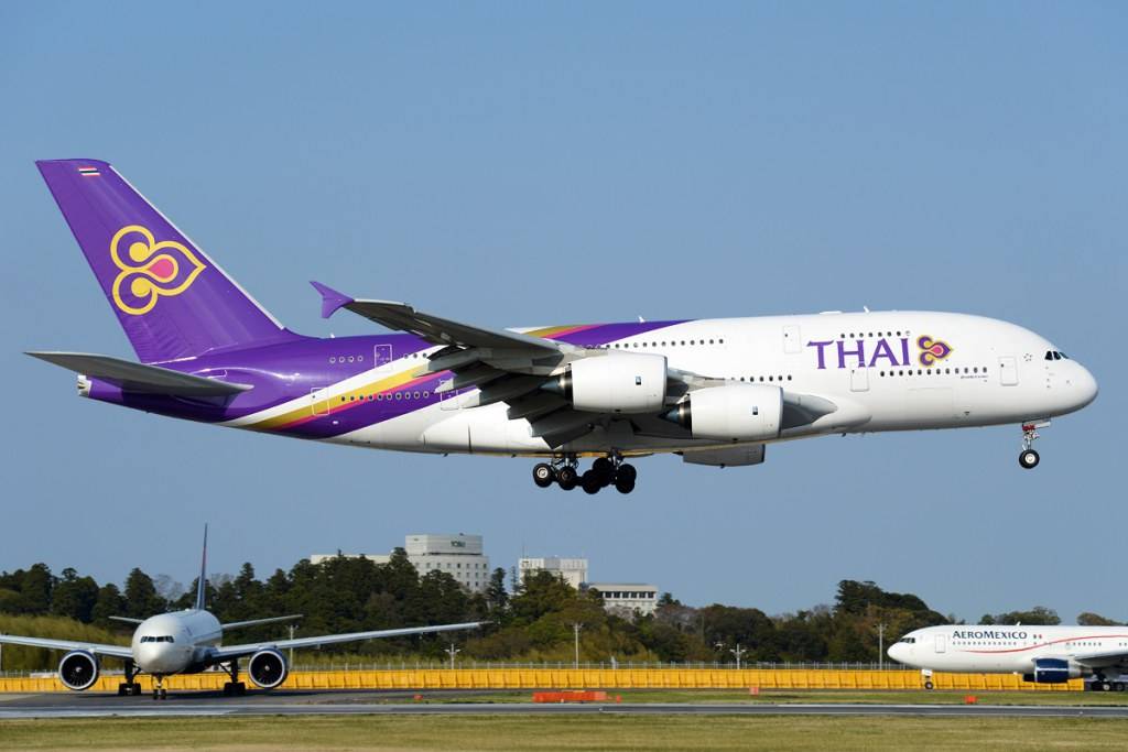 Airbus A380 การบินไทย รักคุณเท่าฟ้า ลำใหญ่ที่สุดในโลก จุผู้โดยสารได้มากกว่า 600 คน