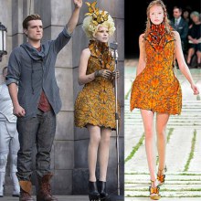 Alexander McQueen Spring/Summer 2011 ในภาพยนตร์ The Hunger Games : Catching Fire