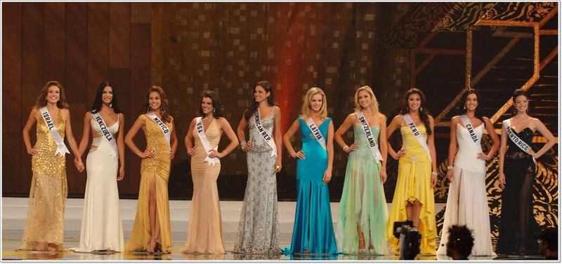 ภาพกิจกรรมและการประกวด Miss Universe 2005