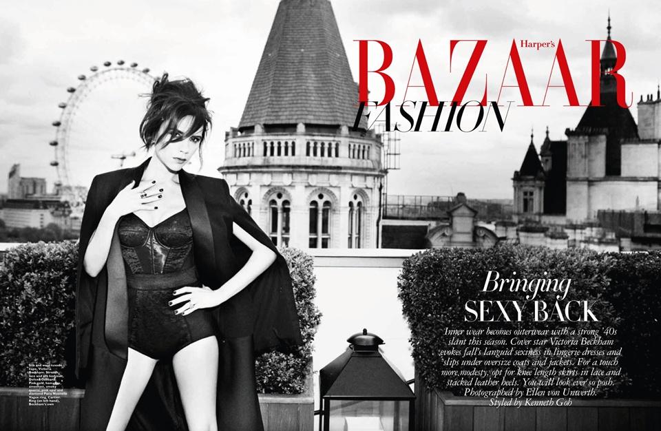 Victoria Beckham @ Harper’s Bazaar Singapore September 2013