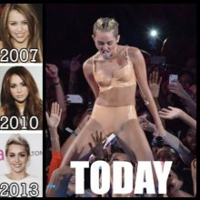 ย้อนดูลุค Miley Cyrus ตั้งแต่ปี 2005 ถึงปัจจุบัน...ชอบตอนไหนมากที่สุด?