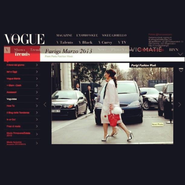 นางเอกไทย คนแรกและคนเดียวที่มีคุณค่าพอ ใด้ขื้นหน้าเวปหลักของ VOGUE - USA และ GRAZIA - ITALY