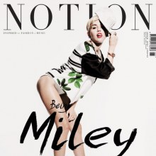 MILEY CYRUS ถ่ายแบบขึ้นปกนิตยสาร NOTION