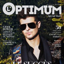 Robin Thicke @ L’Optimum France #56 September 2013