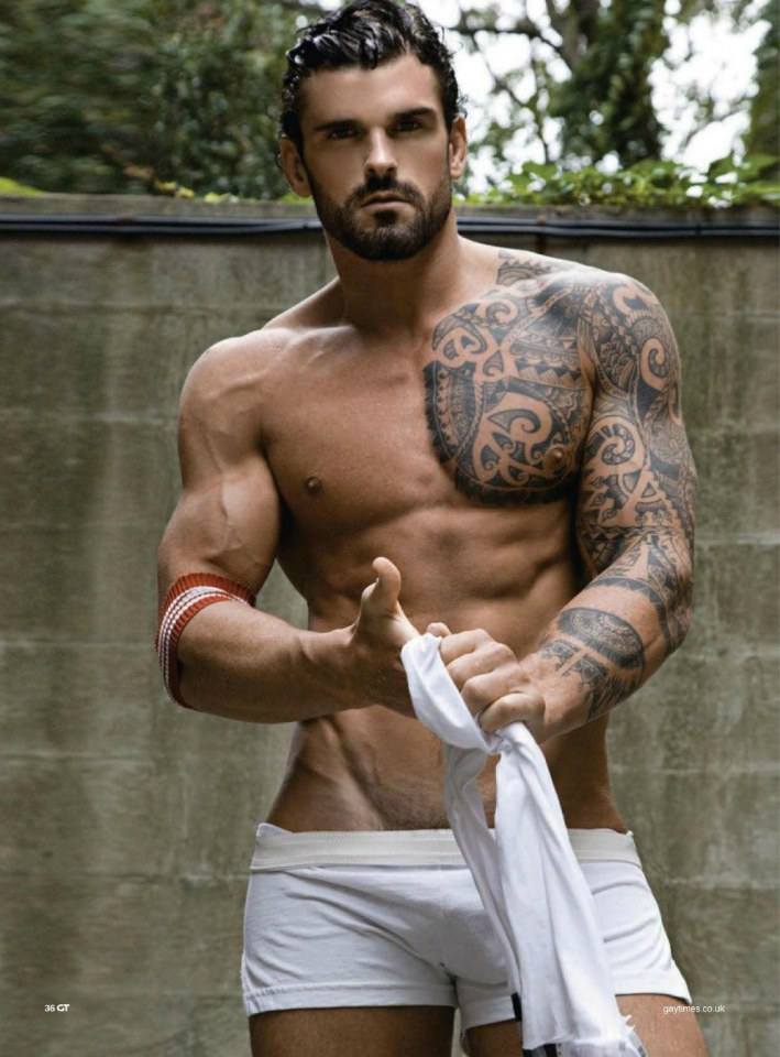 Stuart Reardon @ Gay Times UK October 2013