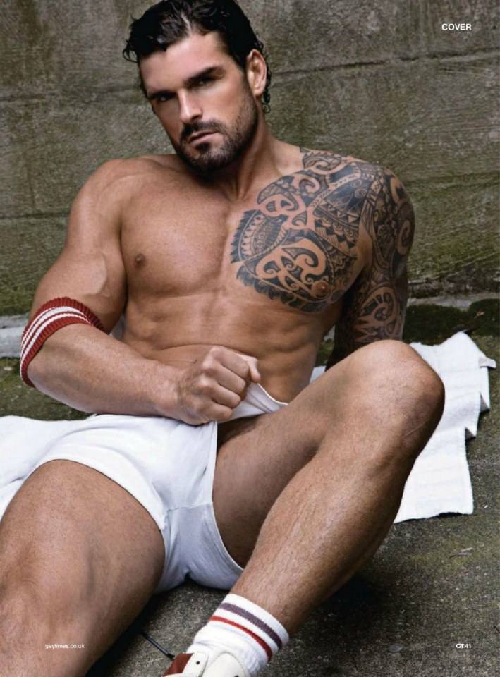 Stuart Reardon @ Gay Times UK October 2013