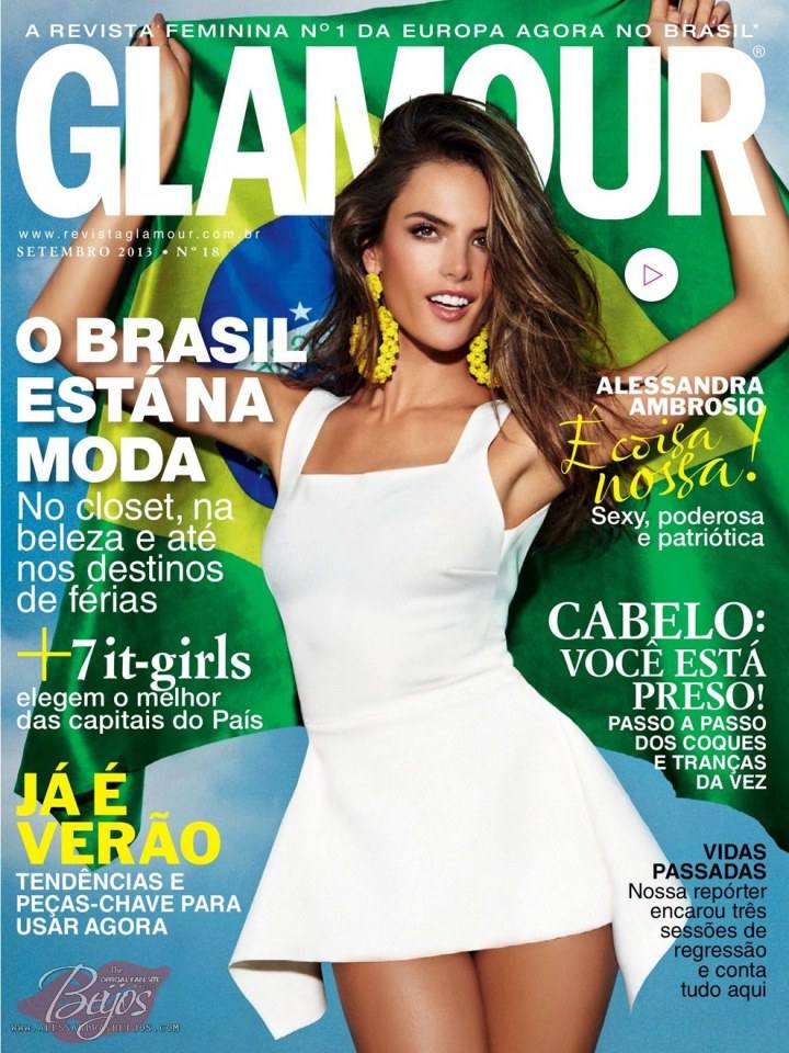 Alessandra Ambrosio @ Glamour Brazil September 2013