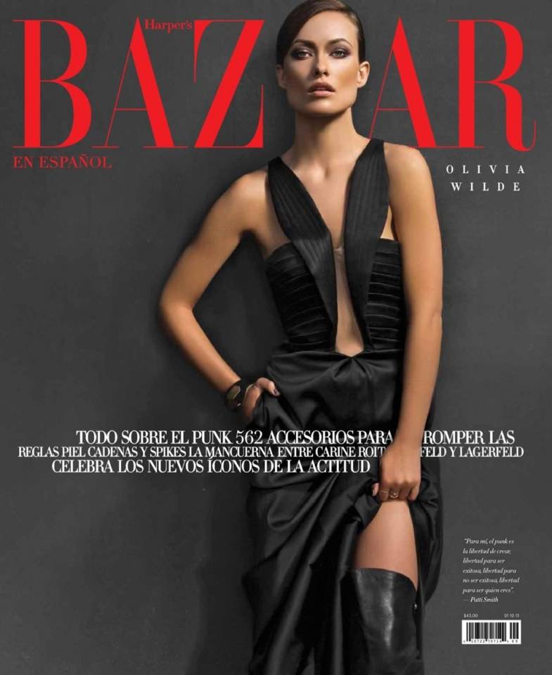 Olivia Wilde @ Harper’s Bazaar En Español September 2013