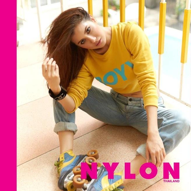 ปู ไปรยา @ NYLON THAILAND vol. 1 no. 6 August 2013