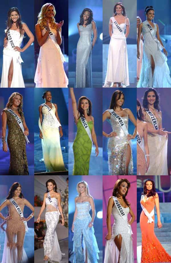 Top 10 15 และ 20 ในการประกวด Miss Universe