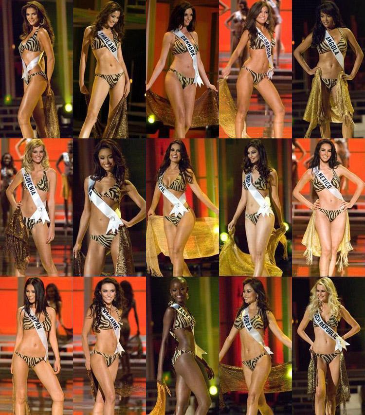 Top 10 15 และ 20 ในการประกวด Miss Universe