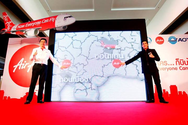 ณเดช คูกิมิยะ ในงานเปิดตัวสายการบิน AirAsia (เส้นทางใหม่ ขอนแก่น-ดอนเมือง)