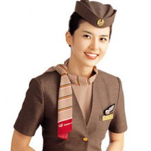 Asiana Airlines สายการบินเอกชนห้าดาวระดับโลกของประเทศเกาหลีใต้ กับชุด uniform สีน้ำตาลเรียบง่าย แต่แฝงไว้ด้วยความงดงามตามแบบฉบับเกาหลีอย่างลงตัว