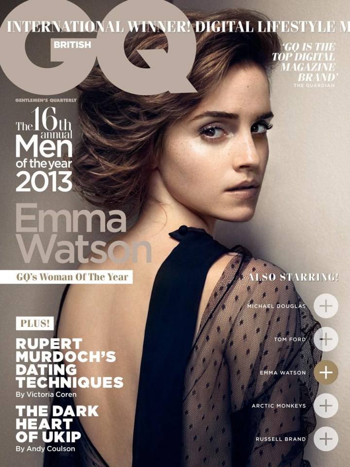 Emma Watson @ GQ UK October 2013