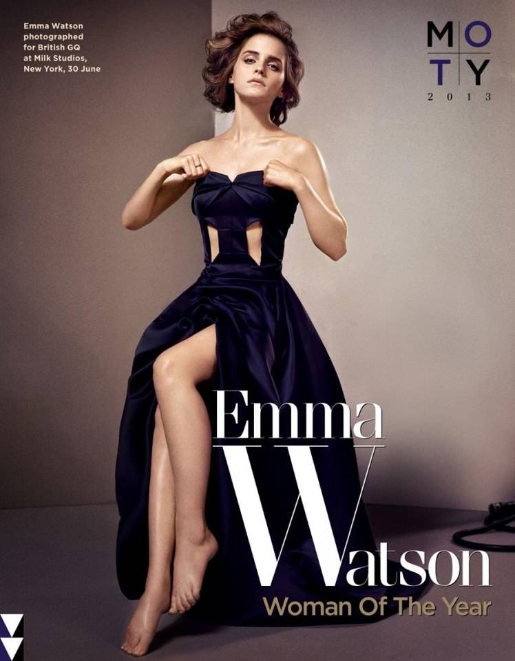 Emma Watson @ GQ UK October 2013