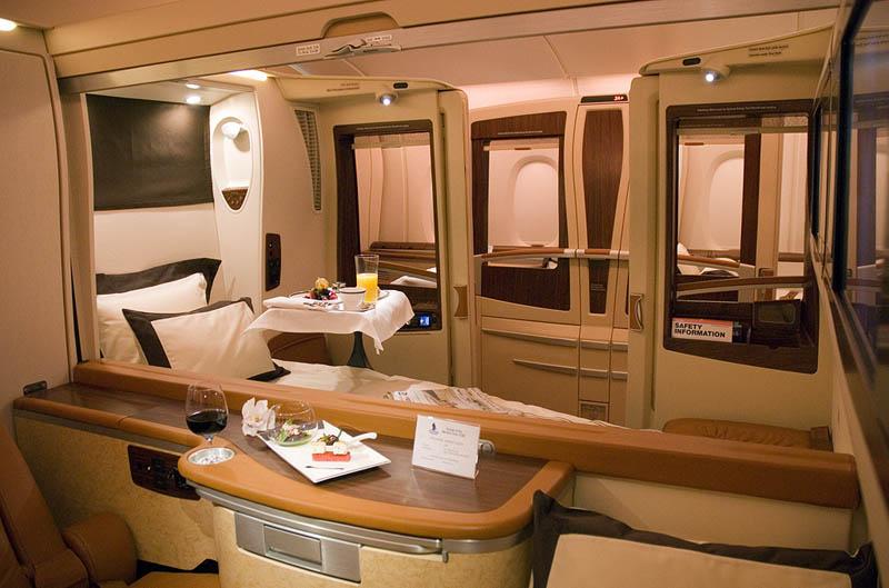 ชั้นหนึ่ง first class บนเครื่อง a380 ค่า wow!!!