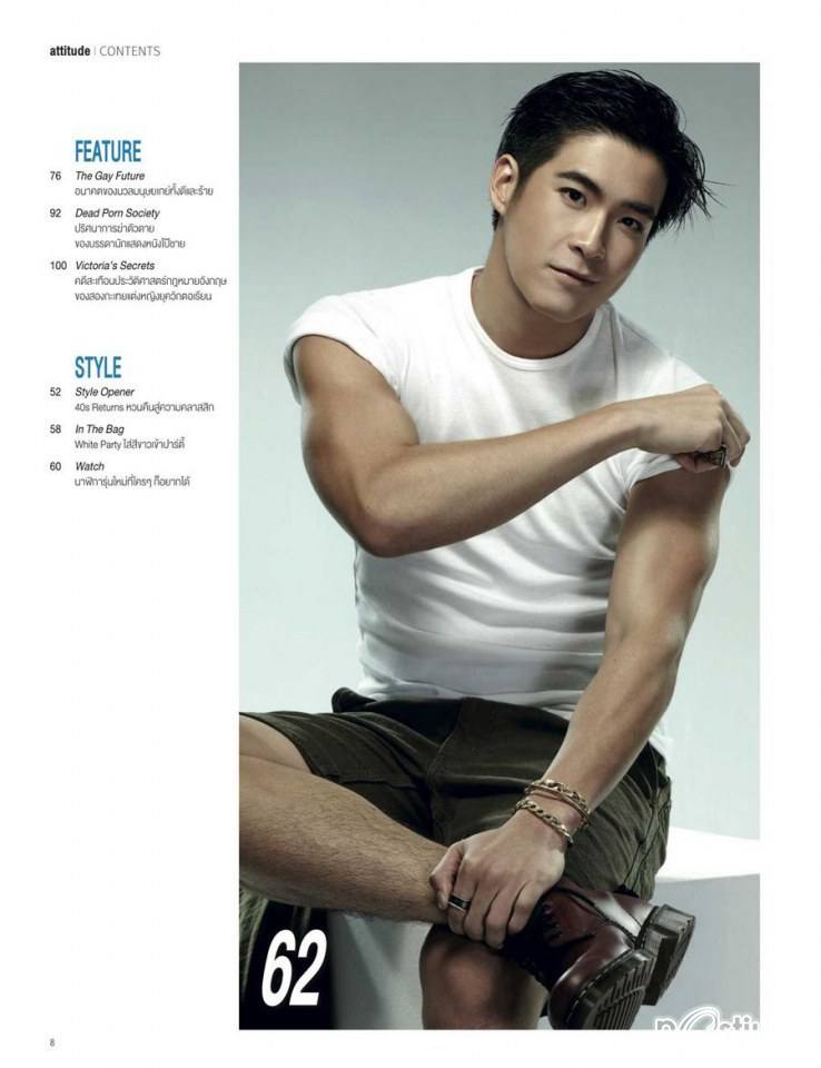 อาเล็ก ธีรเดช @ ATTITUDE vol.3 no.31 September 2013