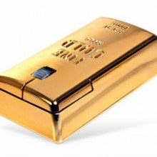 The Gold Bullion Wireless Mouse