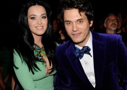 ภาพน่ารักของ Katy Perry กับ John Mayer ในงานประกาศผลรางวัลแกรมมี่