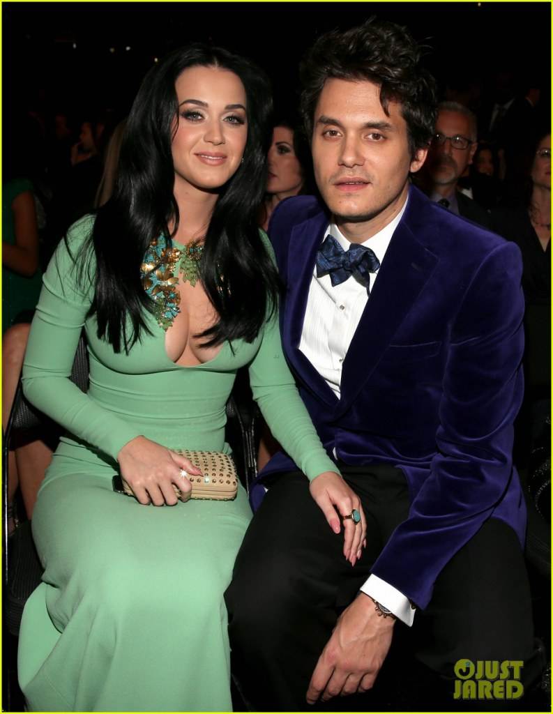 ภาพน่ารักของ Katy Perry กับ John Mayer ในงานประกาศผลรางวัลแกรมมี่