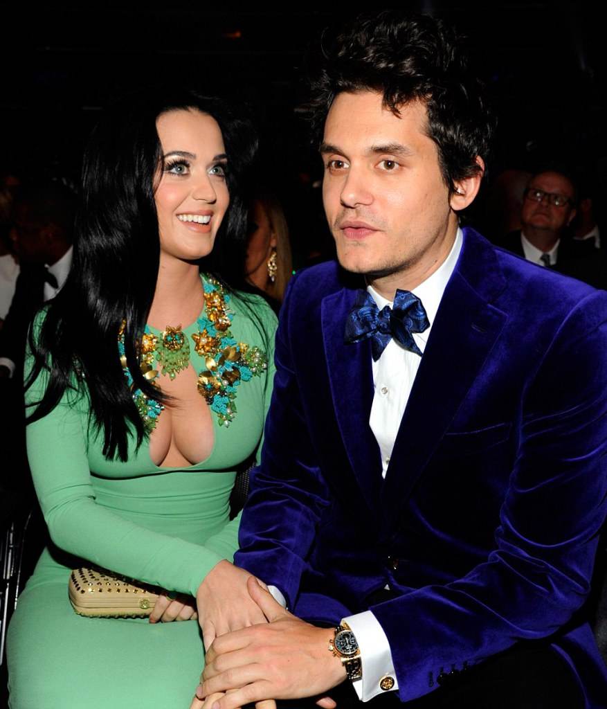 ภาพน่ารักของ Katy Perry กับ John Mayer ในงานประกาศผลรางวัลแกรมมี่