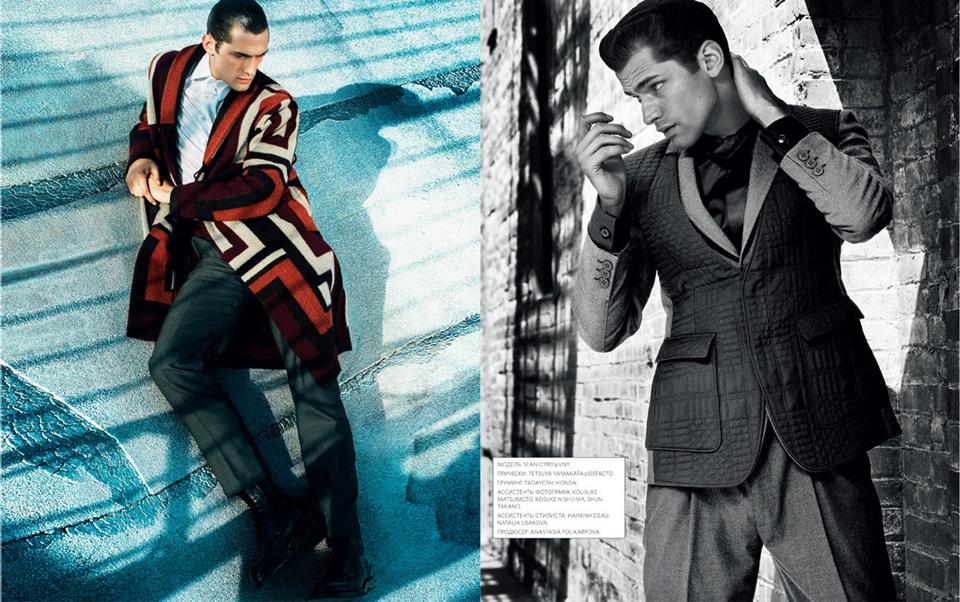 Sean O'Pry @ GQ Style Russia F/W 2013