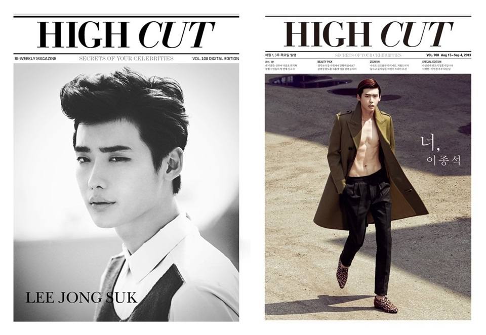 Lee Jong Suk @ HIGH CUT Magazine vol.108 September 2013
