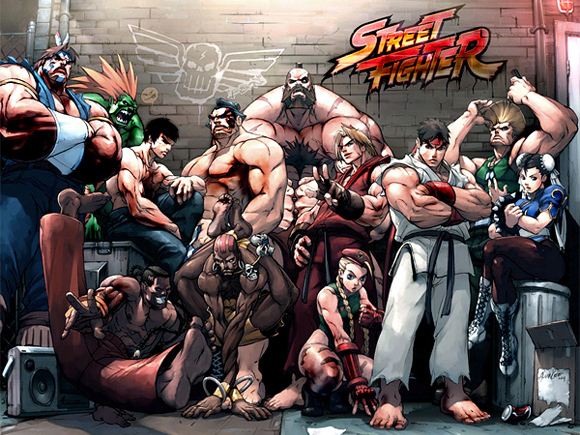 ถามจิงใครทัน street fighter มั้ง