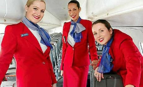 สีแดงแรงฤทธิ์ Virgin Atlantic สายการบินที่ถูกโหวตว่า แอร์โฮสเตส เซ็กซี่ที่สุดในโลก