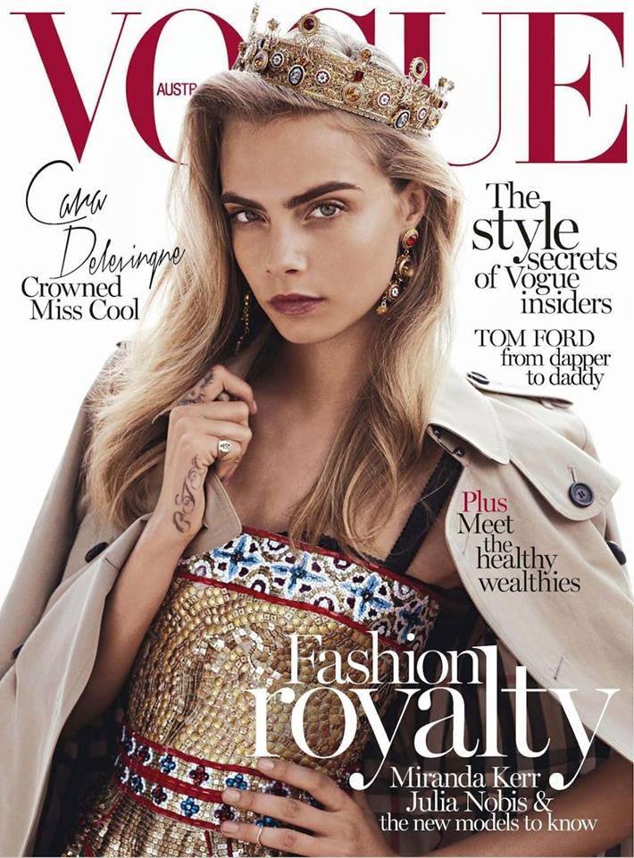 Cara Delevingne @ Vogue Australia October 2013