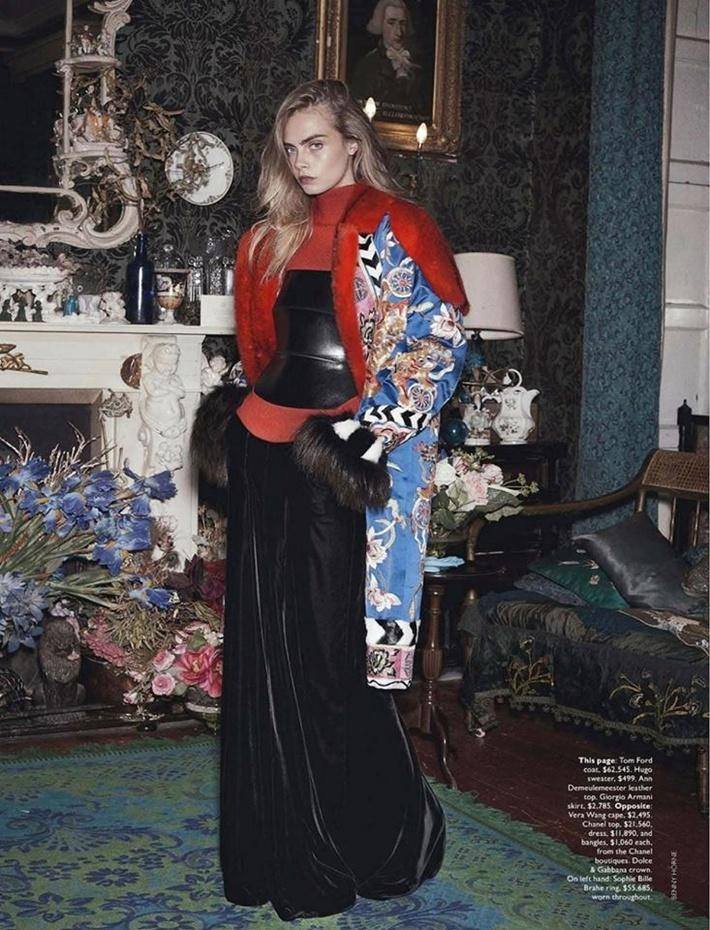 Cara Delevingne @ Vogue Australia October 2013