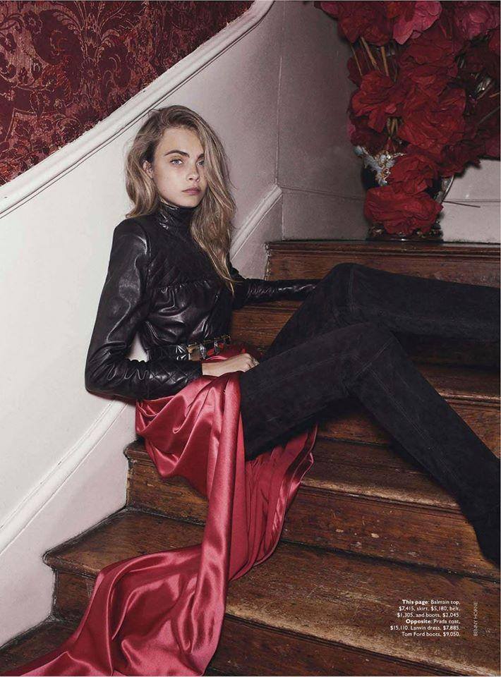 Cara Delevingne @ Vogue Australia October 2013