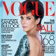 Sandra Bullock @ Vogue US October 2013