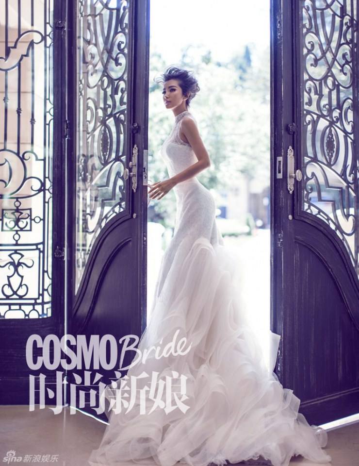 Li Bingbing @ CosmoBride Magazine October 2013