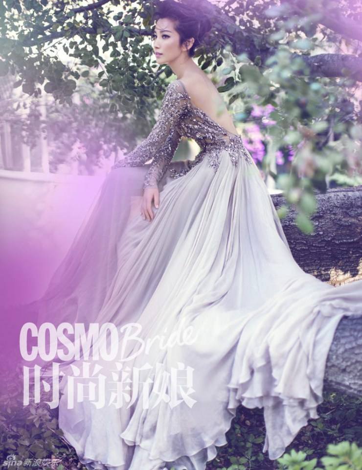 Li Bingbing @ CosmoBride Magazine October 2013