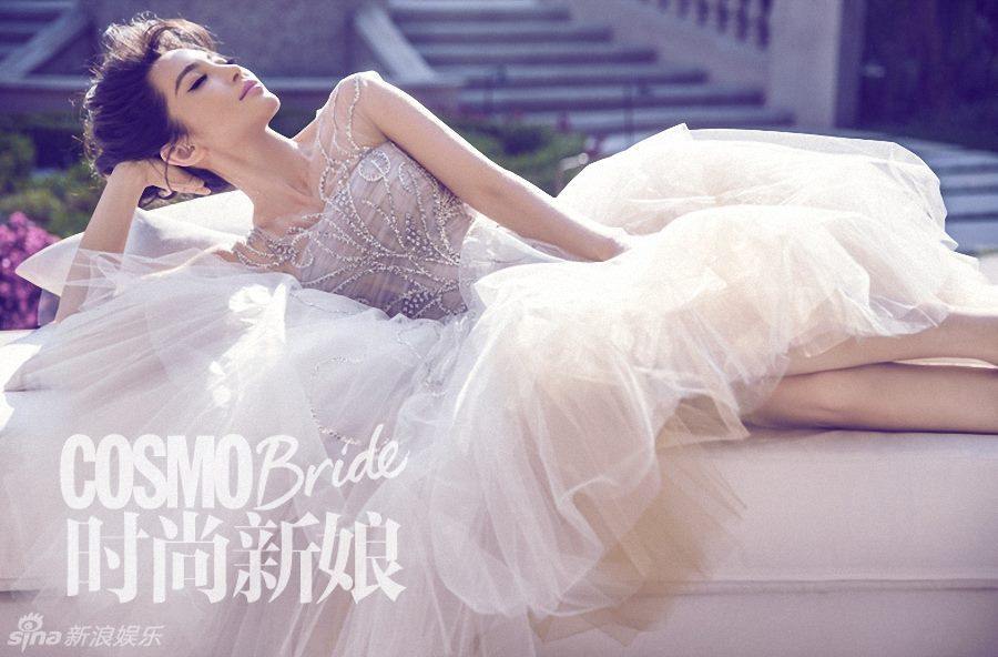 Li Bingbing @ CosmoBride Magazine October 2013