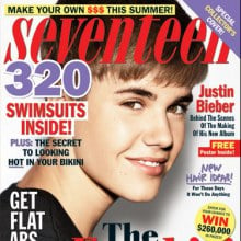 นิตยสาร Seventeen ปก Justin Bieber