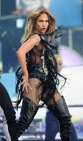 รูป Jennifer Lopez บนเวทีคอนเสิร์ต