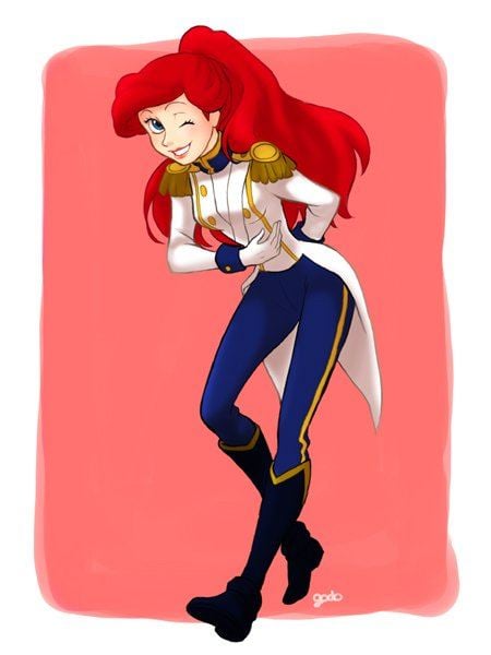 Disney Princesses in Pants