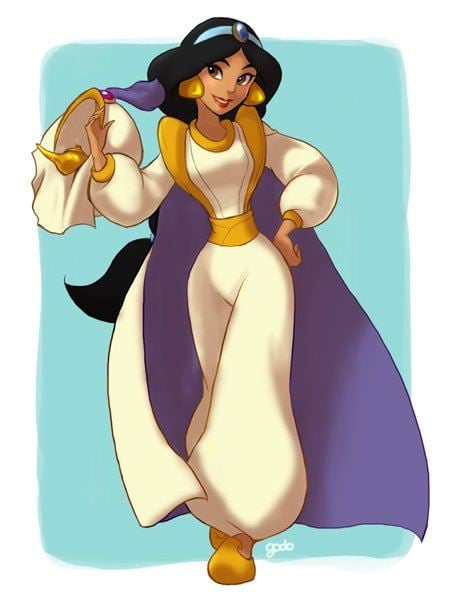 Disney Princesses in Pants