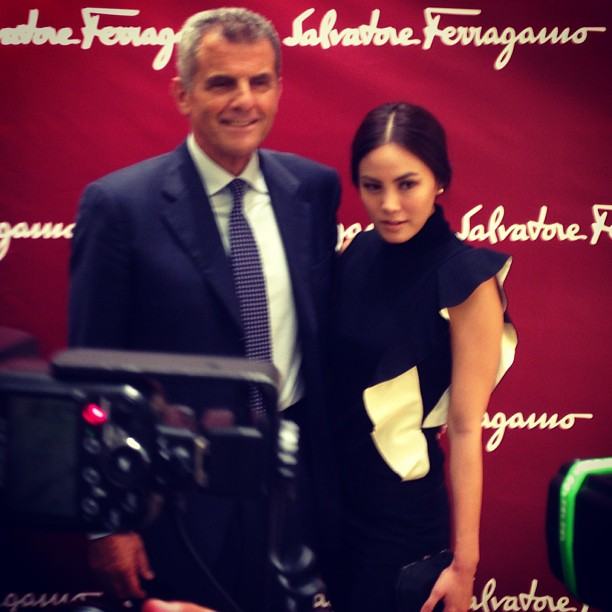 เริ่ดเว้อๆ!!!! เจนี่ ในงานแฟชั่นโชว์ ที่อีตาลี่ >>>>   Milan Fashion Week  2014 Salvatore Ferragamo" September 20