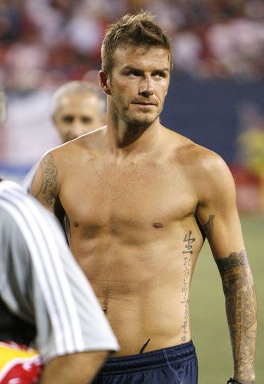 David Beckham Six Pack