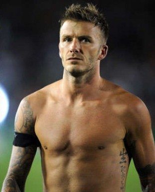 David Beckham Six Pack