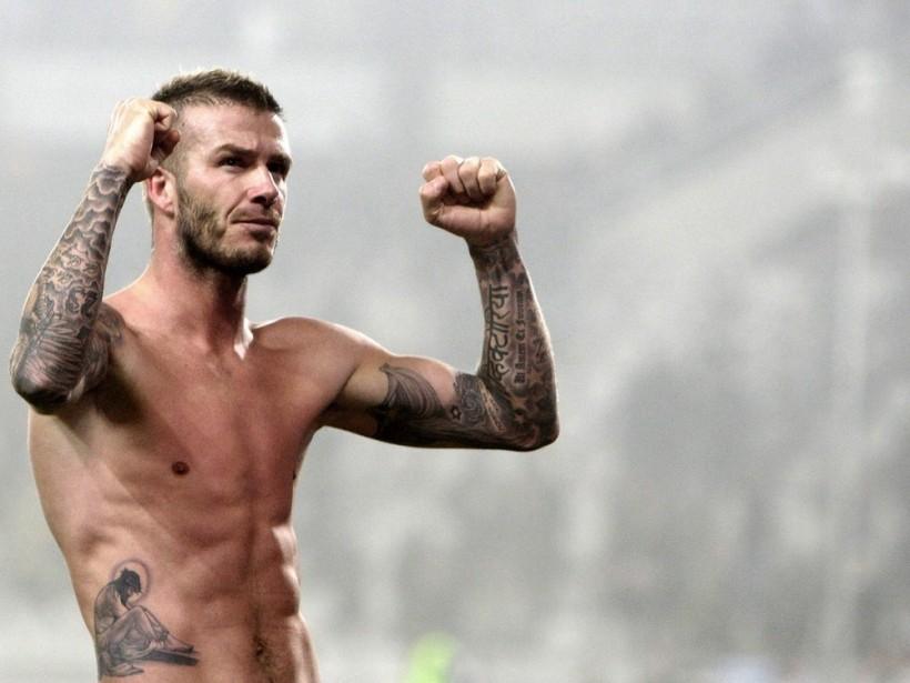 David Beckham Six Pack