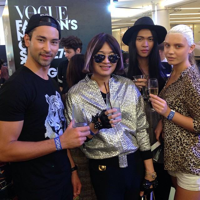 อีกหลายมุมมองของงานVogue Fashion’s Night Out